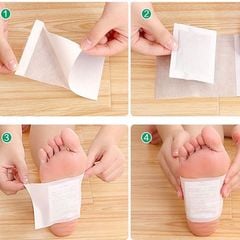 Miếng Dán Thải Độc Chân Kenko To Plan Nhật Bản Đào Thải Các Độc Tố Ra Khỏi Cơ Thể Qua Lòng Bàn Chân (Hộp 30 miếng)