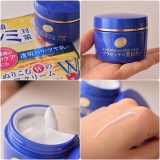 Kem dưỡng trắng da, trị thâm nám, chống lão hóa Meishoku Whitening Essence Cream 55g