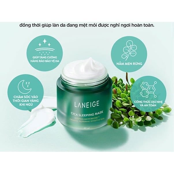 Mặt Nạ Ngủ Laneige Phục Hồi Da 60ml - Dưỡng Ẩm Làm Dịu Làn Da