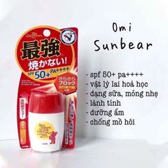 Kem Chống Nắng Omi Sun Bears 30ml