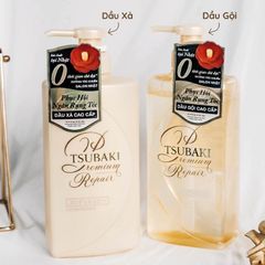 Bộ Dầu Gội Xả Tóc Cao Cấp Shiseido Tsubaki Premium Repair Giúp Phục Hồi, Ngăn Ngừa Rụng Tóc (2 chai x 490ml)