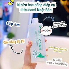 Nước Hoa Hồng Chiết Xuất Diếp Cá Dokudami 500ml Nhật Bản