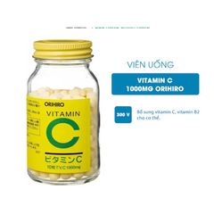 Viên Uống VITAMIN C ORIHIRO 300 viên