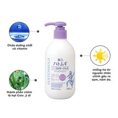 Sữa Dưỡng Thể Chống Nắng Dưỡng Da Nâng Tone Và Dưỡng Ẩm Da Hatomugi SPF31 PA +++ 250ml