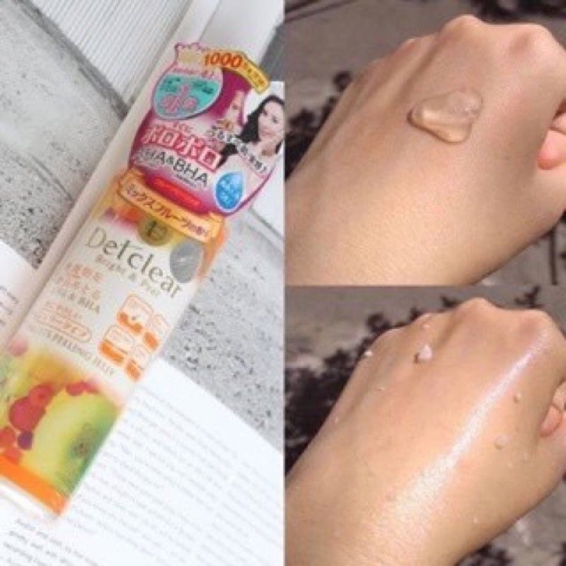 Gel tẩy tế bào chết Detclear Bright and Peel Nhật Bản 180ml