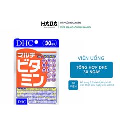 Viên Uống Bổ Sung Vitamin DHC Multi Vitamin Tổng Hợp
