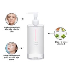 [Nước tẩy trang] Chacott Nhật Bản Dành Cho Da Nhạy Cảm, Da Mụn 500 Ml