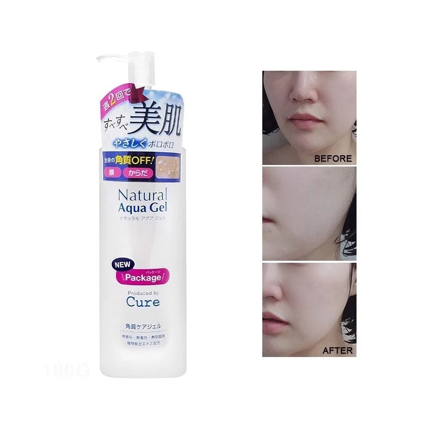 Gel Tẩy Tế Bào Chết Cure Natural Aqua nội địa Nhật Bản 250g