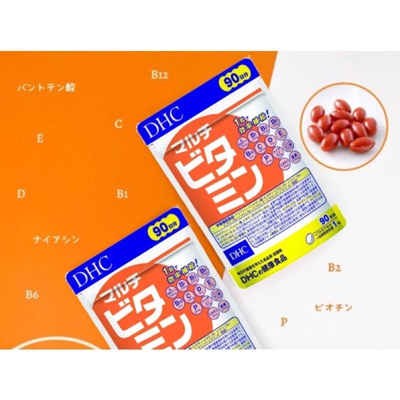 Viên Uống Vitamin Dinh Dưỡng Toàn Diện DHC Multi Vitamin Tổng Hợp (Chính Hãng) 60-90 Viên
