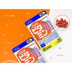 Viên Uống Vitamin Dinh Dưỡng Toàn Diện DHC Multi Vitamin Tổng Hợp (Chính Hãng) 60-90 Viên
