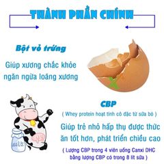 Viên Uống Bổ Sung Canxi DHC Calcium + CBP Nhật, Giúp Xương Chắc Khoẻ, Giảm Loãng Xương, Hỗ Trợ Tăng Chiều Cao.