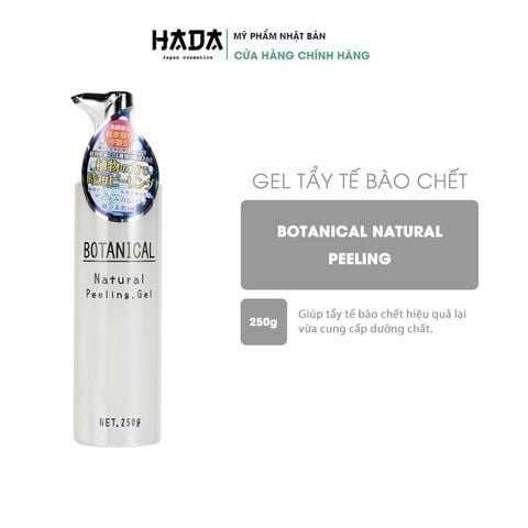 [Gel Tẩy Tế Bào Chết] Botanical Natural Peeling Nhật Bản Tẩy Tế Bào Chết Hiệu Quả Vừa Cung Cấp Dưỡng 250g Chất