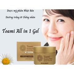 Gel Dưỡng Trắng Chống Nhăn Toami  Wrinkless White Al in One Gel Nhật Bản- 100G