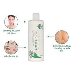 Nước Hoa Hồng Chiết Xuất Diếp Cá Dokudami 500ml Nhật Bản