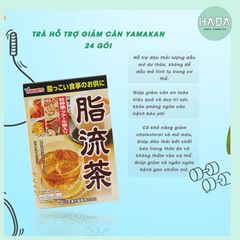 Trà Hỗ Trợ Giảm Cân YaMaKan 24 Gói -Bộ 3 Đỉnh Giảm Cân Tại Nhà - Giữ Dáng Đẹp Da