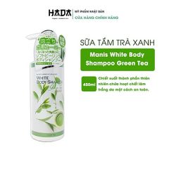 Sữa Tắm Trắng Da Manis Dưỡng Trắng Da White Body Shampoo Nhật Bản - 450ml