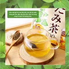 Trà Diếp Cá Yuwa 100% Lá Diếp Cá Giải Nhiệt Yuwa Dokudami Tea Nhật Bản