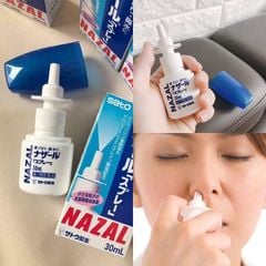 Xịt Ngạt Mũi, Sổ Mũi, Xoang Nazal Nhật Bản 30 ml