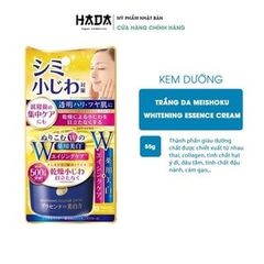 Kem dưỡng trắng da, trị thâm nám, chống lão hóa Meishoku Whitening Essence Cream 55g
