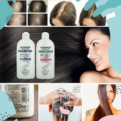 Bộ Dầu Gội Xả Kaminomoto Ngăn Ngừa Rụng Tóc, Kích Thích Mọc Tóc, Hỗ Trợ Phục Hồi Tóc Hư Tổn Nhật Bản 300ml