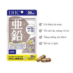 Thực Phẩm Bảo Vệ Sức Khỏe DHC Zinc Bổ Sung Kẽm