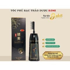 Lược Nhuộm Phủ Bạc Thảo Dược Komi Argan 350ml Nhật Bản