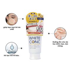 Tẩy Tế Bào Chết White Conc Làm Sáng Da Toàn Thân 180g