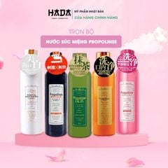 Nước Súc Miệng Propolinse Đủ 5 loại, Thơm Miệng Và Loại Bỏ Mảng Bám, Nhật Bản- 600ml