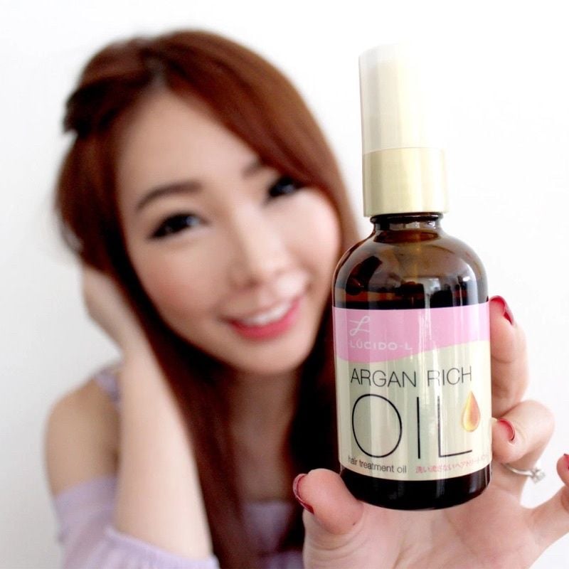Tinh Dầu Dưỡng Tóc LÚCIDO-L ARGAN RICH OIL Nhật Bản 60 ML