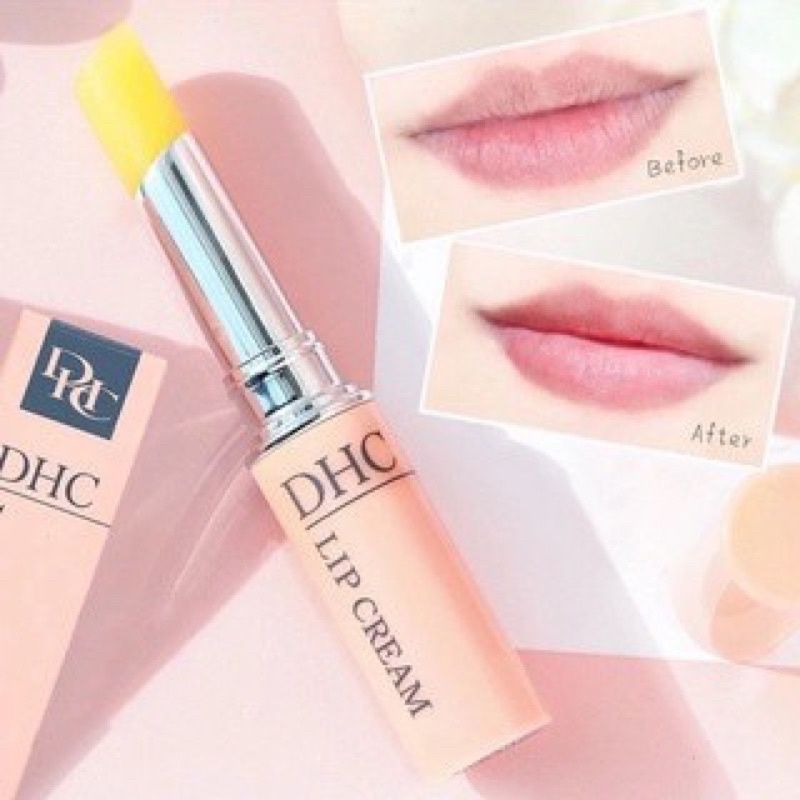 Son Dưỡng Môi DHC Không Màu Làm Mờ Và Giảm Thâm Nhật Bản DHC Lip Cream 1,5g