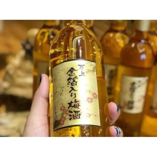 Nước Mơ Trái Cây Vảy Vàng Nhật Bản - 500ML