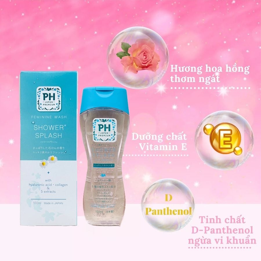 [Dung dịch vệ sinh phụ nữ] PH Japan Premium 150ml