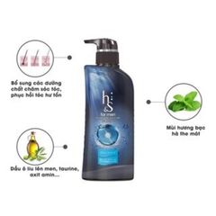 Dầu Gội Sạch Gàu HS for Men PREMIUM SCALP CARE Nhật Bản 370ml
