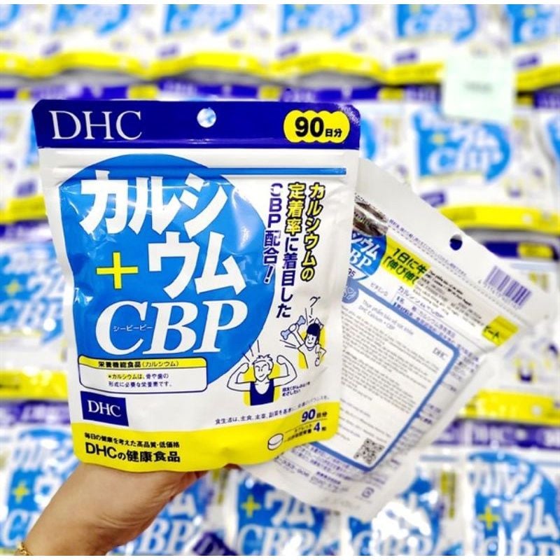 Thực Phẩm Bảo Vệ Sức Khỏe Viên Uống DHC Bổ Sung Canxi Calcium + CBP