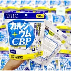 Thực Phẩm Bảo Vệ Sức Khỏe Viên Uống DHC Bổ Sung Canxi Calcium + CBP
