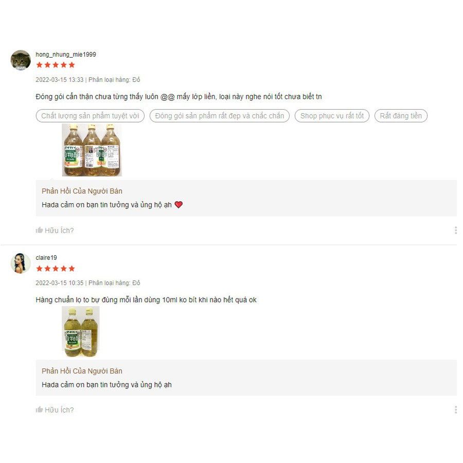 Giấm Hoa Quả Nhật Bản - 100% Lên Men Từ Hoa Quả Tươi - 500ML