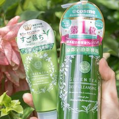Gel Tẩy Trang Santa Marche Green Tea Deep Cleansing Nhật Bản Lấy Đi Mọi Bụi Bẩn, Dầu Thừa Trên Da 400ML