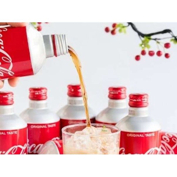 Nước Ngọt Coca Cala Nắp Vặn Nhật Bản Thùng 24 Lon- 300ML