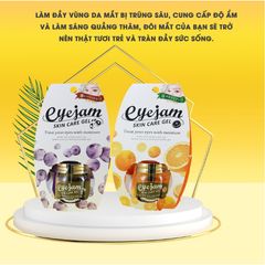 [Kem Dưỡng Mắt] Eyejam Skin Care Gel Nhật Bản Làm Đầy Vùng Da Mắt Bị Trũng, Cung Cấp Độ Ẩm, Làm Sáng Quầng Thâm 35g