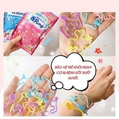 Vòng Đeo Chống Muỗi, Đuổi Muỗi, Tránh Muỗi Kincho Chiết Xuất Hoa, Trái Cây (Bịch 30 Vòng)