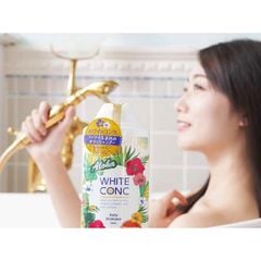 Sữa Tắm Dưỡng Trắng Da White Conc Hương Dừa - 360Ml Nhật Bản