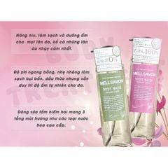 Sữa Tắm Nước Hoa Dưỡng Mềm Mịn Da Mellsavon Nhật Bản- 480ml