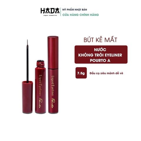 Bút Kẻ Mắt Nước Liquid Eyeliner Chống Trôi Do Mồ Hôi Và Nước Mắt Pourto A