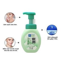 Sữa rửa mặt ngừa mụn tạo bọt Dưỡng Ẩm Cho Mọi Loại Da Hadalabo vòi 160ml