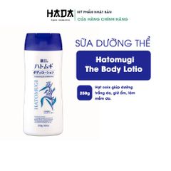 Sữa Dưỡng Thể Hatomugi Dưỡng Ẩm Làm Sáng Da Lotion 250g