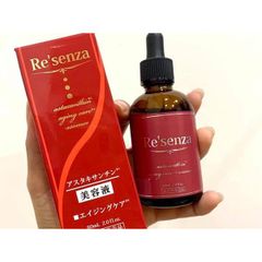 Serum Dưỡng Da Nhau Thai Ngựa Cao Cấp RE'SENZA Dưỡng Trắng - Chống Lão Hóa 60ml