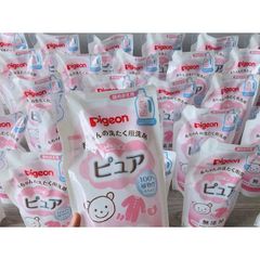 Nước Giặt Quần Áo Trẻ Em Pigeo Nhật Bản - Túi 720Ml