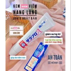 Kem Trị Viêm Nang Lông Zaraporo Rohto Nhật Bản 35g