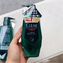 Dầu gội sạch gàu Clear Nhật Bản Scalp & Hair Expert dành cho nam 350ml
