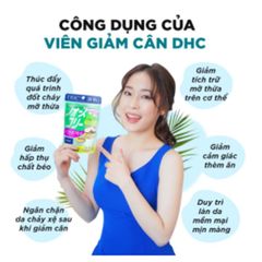 Thực Phẩm Bảo Vệ Sức Khỏe Viên Uống Giảm Cân Dầu Dừa DHC Forskohlii Soft Capsule